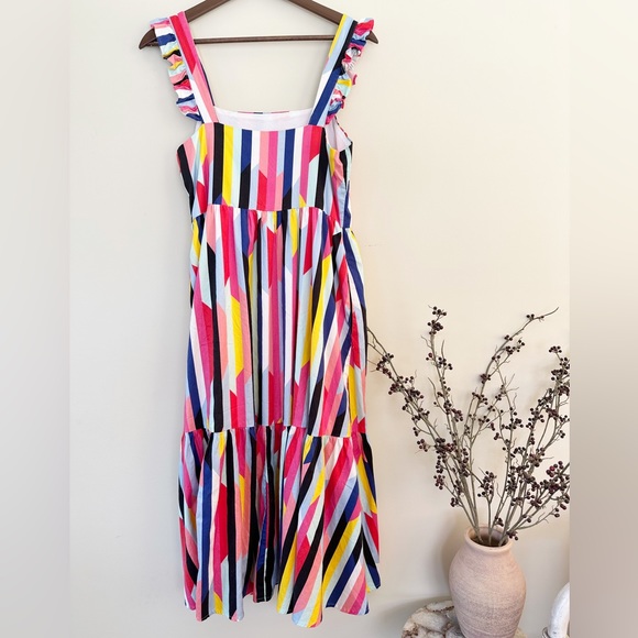 Crosby by Mollie Burch Becca Dress, Rainbow Geo - Picture 5 of 8